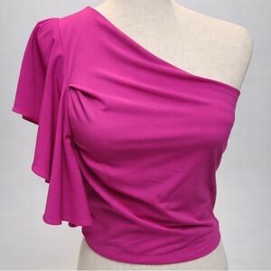 Glam Satin Top Size Small